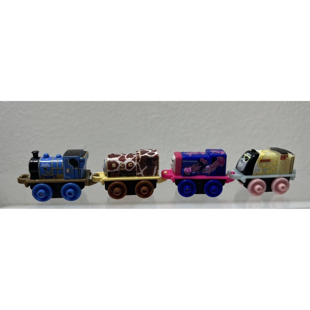 Thomas And Friends Miniature Mini Train Engine LOT Of 4 Millie Ben Soder Spencer
